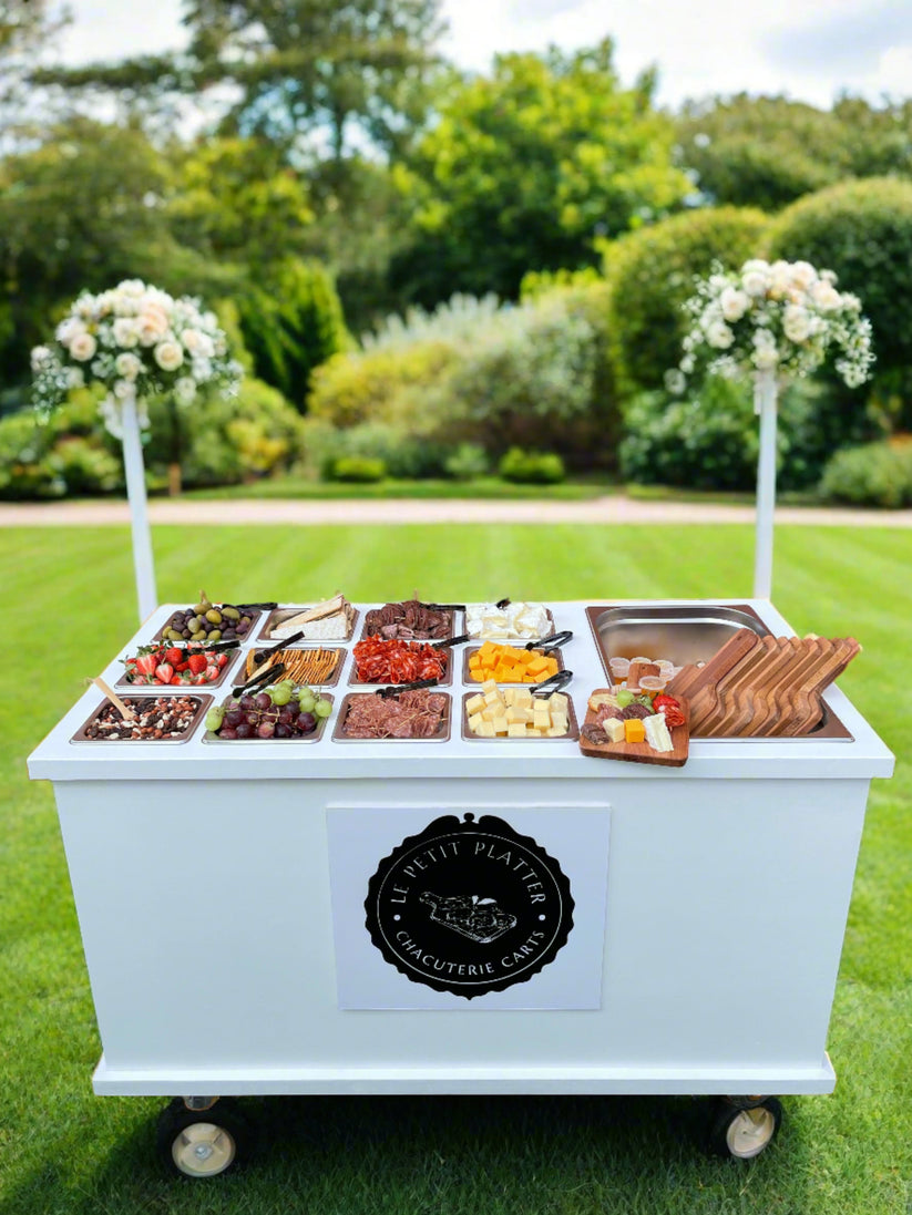 Mobile, folding Cheese and Charcuterie cart - buffet cart – Barcart ...