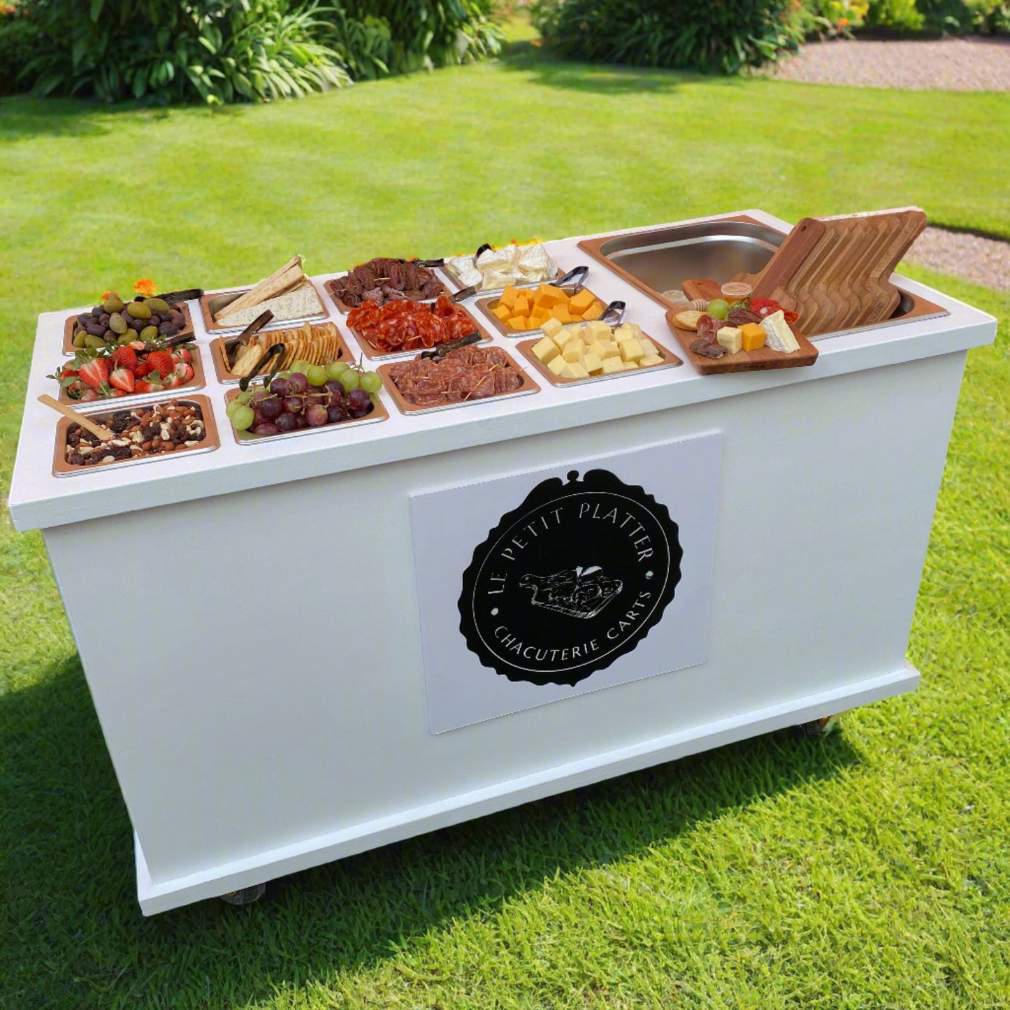 Mobile Charcuterie Cart Sign