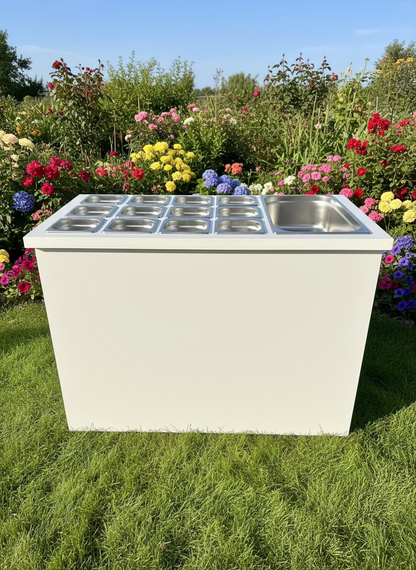 Cheese & Charcuterie Event Catering Cart - STATIC