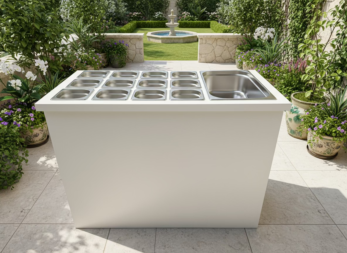 Cheese & Charcuterie Event Catering Cart - STATIC