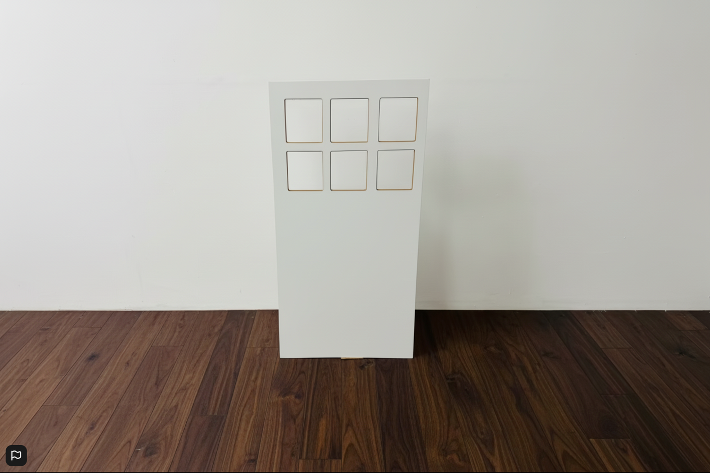 Additional Flat worktop with 6 pan cutouts and optional parasol hole